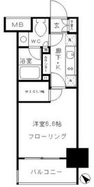 ピアース乃木坂 5階 間取り図