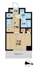 エスティメゾン武蔵小山 309 間取り図