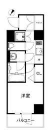 ハーモニーレジデンス田町#002 6階 間取り図