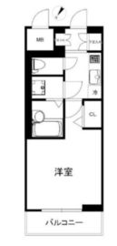 ハーモニーレジデンス田町#002 3階 間取り図