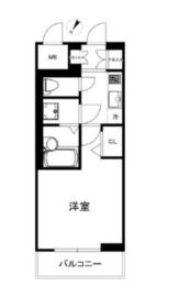 ハーモニーレジデンス田町#002 5階 間取り図