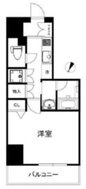 ハーモニーレジデンス田町#002 7階 間取り図