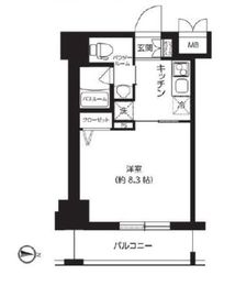 レクシード両国駅前 707 間取り図