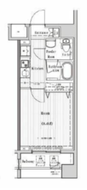 レクシード両国駅前 706 間取り図
