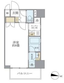 レクシード両国駅前 409 間取り図
