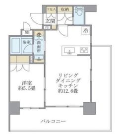 レクシード両国駅前 903 間取り図