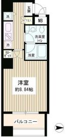 スカイパーク御苑 803 間取り図