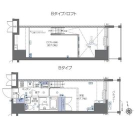 ZOOM六本木 7階 間取り図