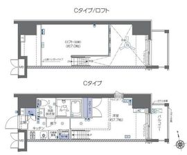 ZOOM六本木 3階 間取り図