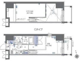 ZOOM六本木 9階 間取り図