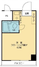 ウィン青山 8階 間取り図