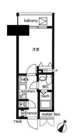 レジディア日本橋人形町2 905 間取り図