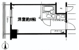 ウィン青山 6階 間取り図