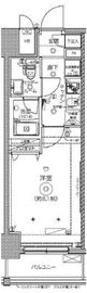 クレイシア秋葉原 2階 間取り図