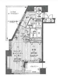 ダイナシティ三田 9階 間取り図