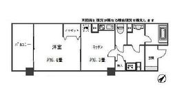 ライオンズタワー池袋 2階 間取り図