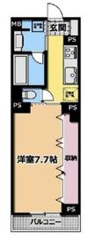 ラ・ヴィスタ西新宿2 209 間取り図