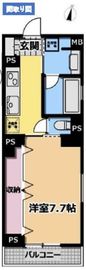 ラ・ヴィスタ西新宿2 309 間取り図