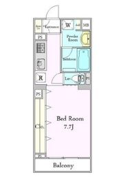 ラ・ヴィスタ西新宿2 203 間取り図
