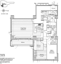 フォレストテラス鳥居坂 103 間取り図