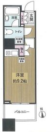 白金タワー 4階 間取り図