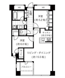 プレミスト赤坂檜町公園 4階 間取り図