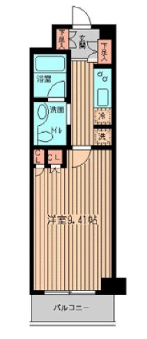 ガーデン目黒南 211 間取り図