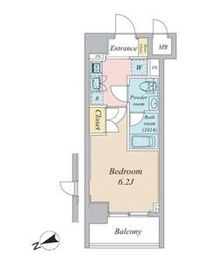 プライマル大森 604 間取り図