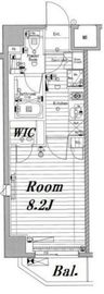 メイクスデザイン蔵前 3階 間取り図