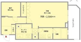 D'クラディア青山ラグゼス 1階 間取り図