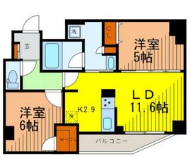 KDXレジデンス両国 303 間取り図