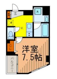 KDXレジデンス両国 204 間取り図