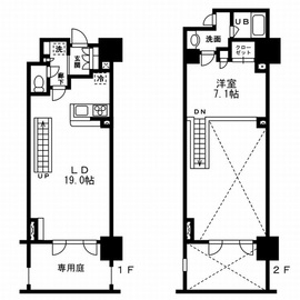 レジディア杉並方南町 126 間取り図