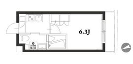 アジールコート品川中延 102 間取り図