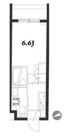 アジールコート品川中延 314 間取り図