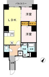 フィールドライズ日本橋 801 間取り図