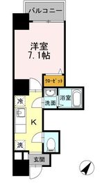 フィールドライズ日本橋 201 間取り図