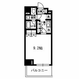 レジディア杉並方南町 224 間取り図