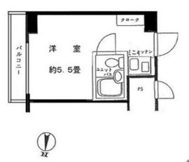 ウィン青山 4階 間取り図