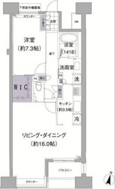 アビティ目黒 804 間取り図