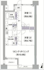 アビティ目黒 805 間取り図