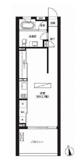 パークジオ学芸大学 304 間取り図