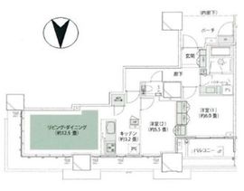 ドゥ・トゥール 42階 間取り図