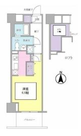 キーヌ・ブラン 304 間取り図