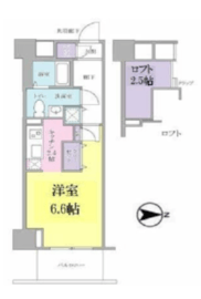 キーヌ・ブラン 313 間取り図