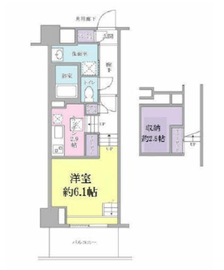 キーヌ・ブラン 207 間取り図