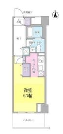 キーヌ・ブラン 408 間取り図