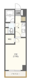 ザ・トライベッカ 304 間取り図