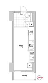 ザ・トライベッカ 605 間取り図