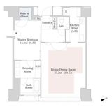 ラ・トゥール新宿 3816 間取り図